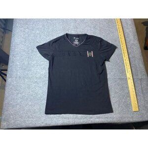 G Fried Denim Shirt Mens Extra Large Black V Neck Tee